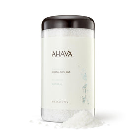 AHAVA jar front view showing full 32 oz packaging and clear label benefits