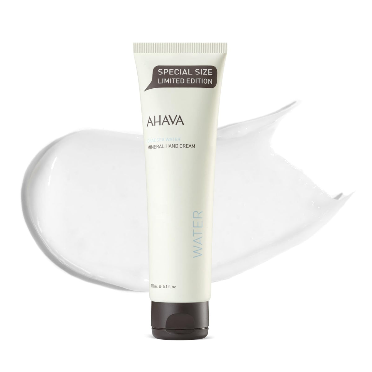 AHAVA front tube view showing label and 5.1 fl oz size for value
