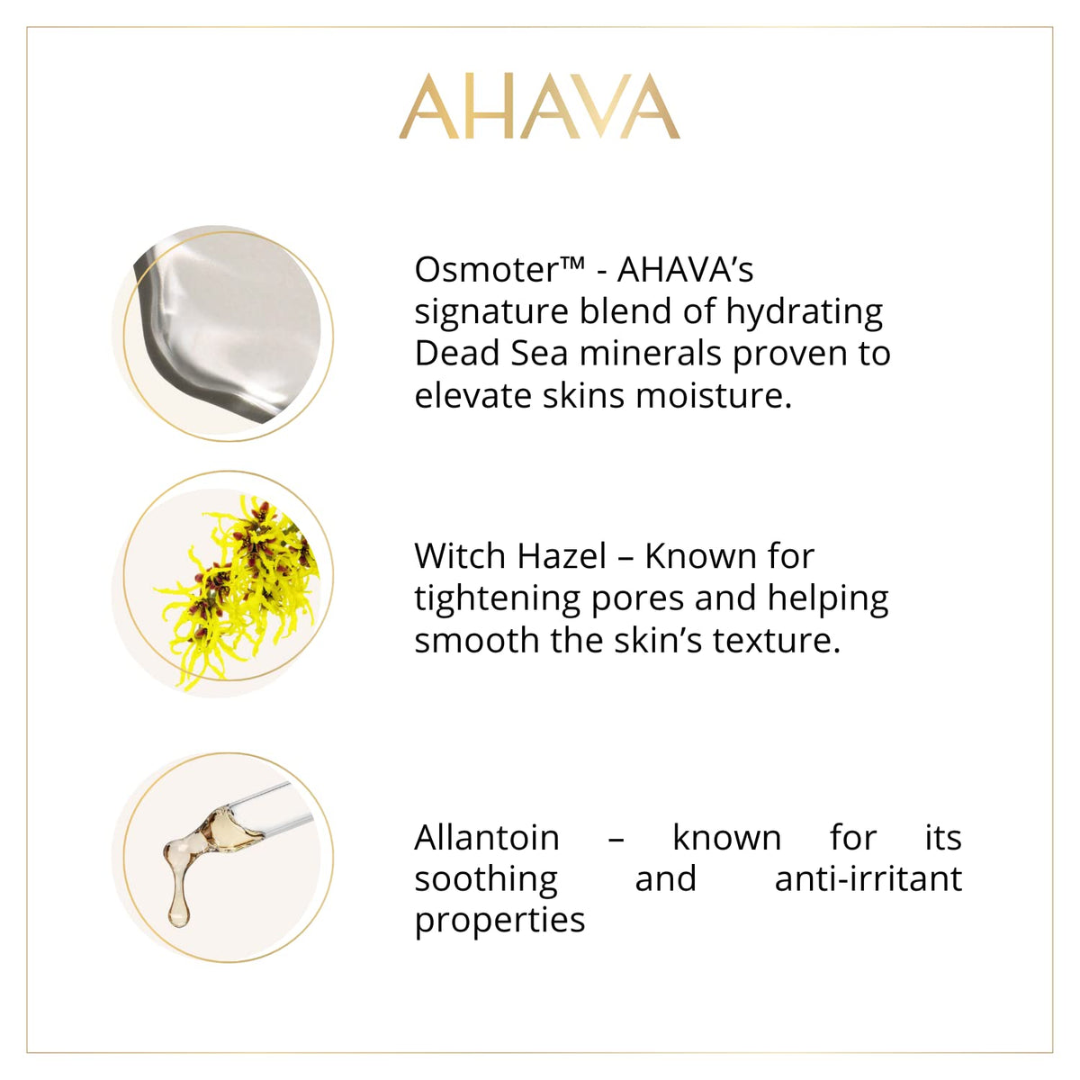 AHAVA hand application demo moisturizing hands quickly without greasiness