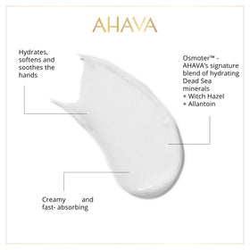 AHAVA cap and nozzle detail highlighting convenient, mess-free dispensing