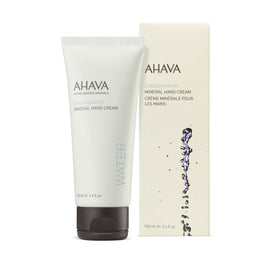 AHAVA cream texture closeup illustrating fast absorption and lightweight feel