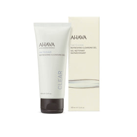 AHAVA close-up of gel texture highlighting smooth mineral-rich consistency