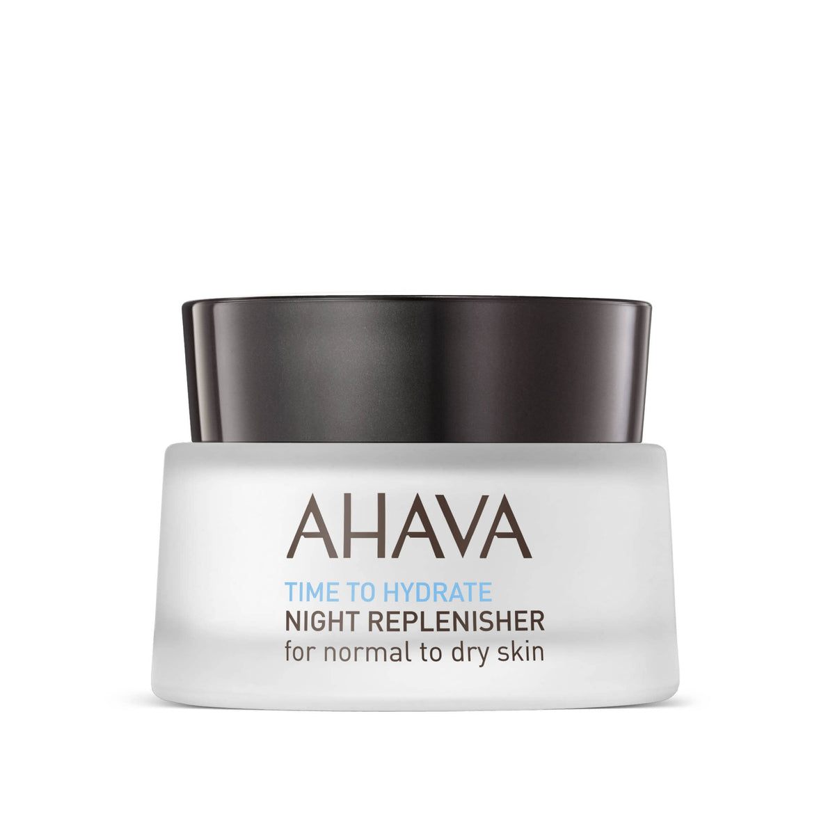 AHAVA front packaging showing jar and branding, highlighting premium hydration