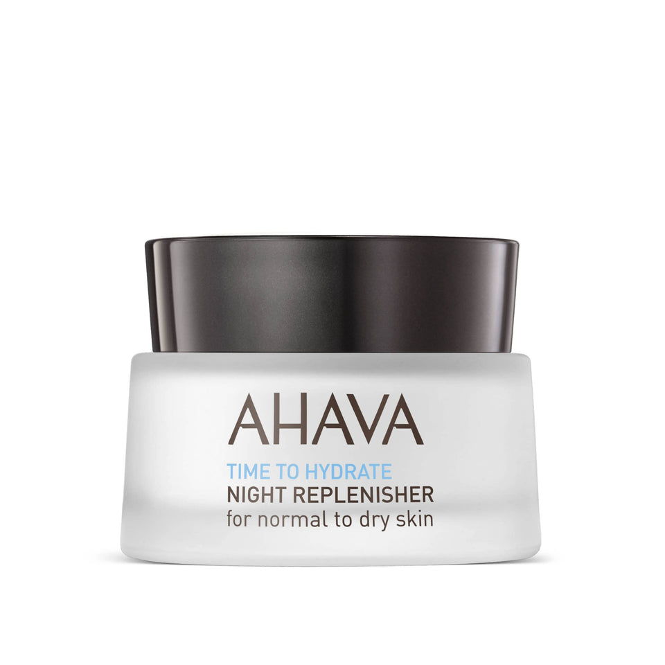 AHAVA front packaging showing jar and branding, highlighting premium hydration