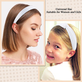 AHONEY close-up of knotted headband detail highlighting chic texture