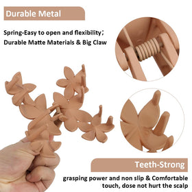 AHONEY clip beside ruler showing 4.3-inch scale for accurate sizing benefit