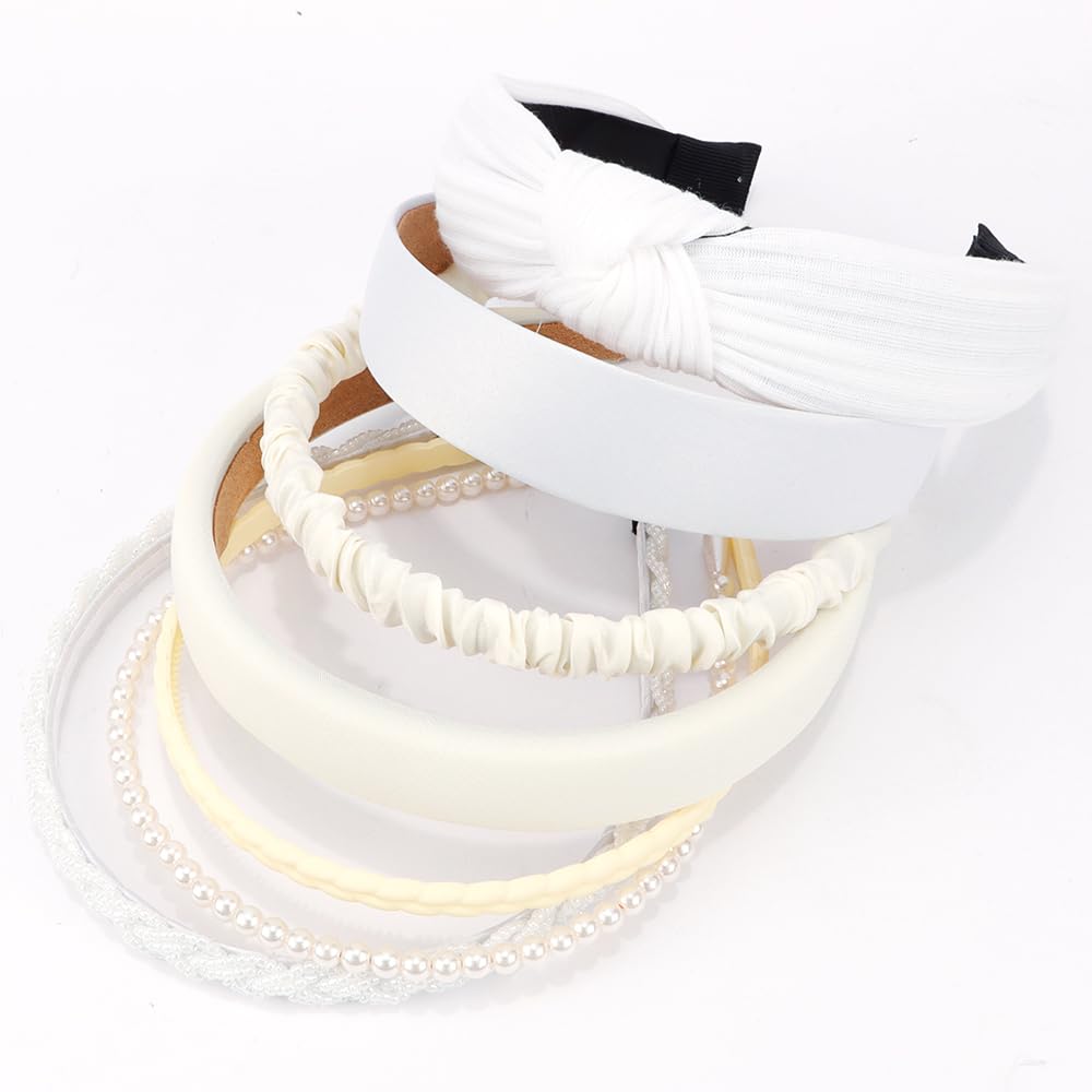 AHONEY headbands styled in wedding setting showing coordinated look