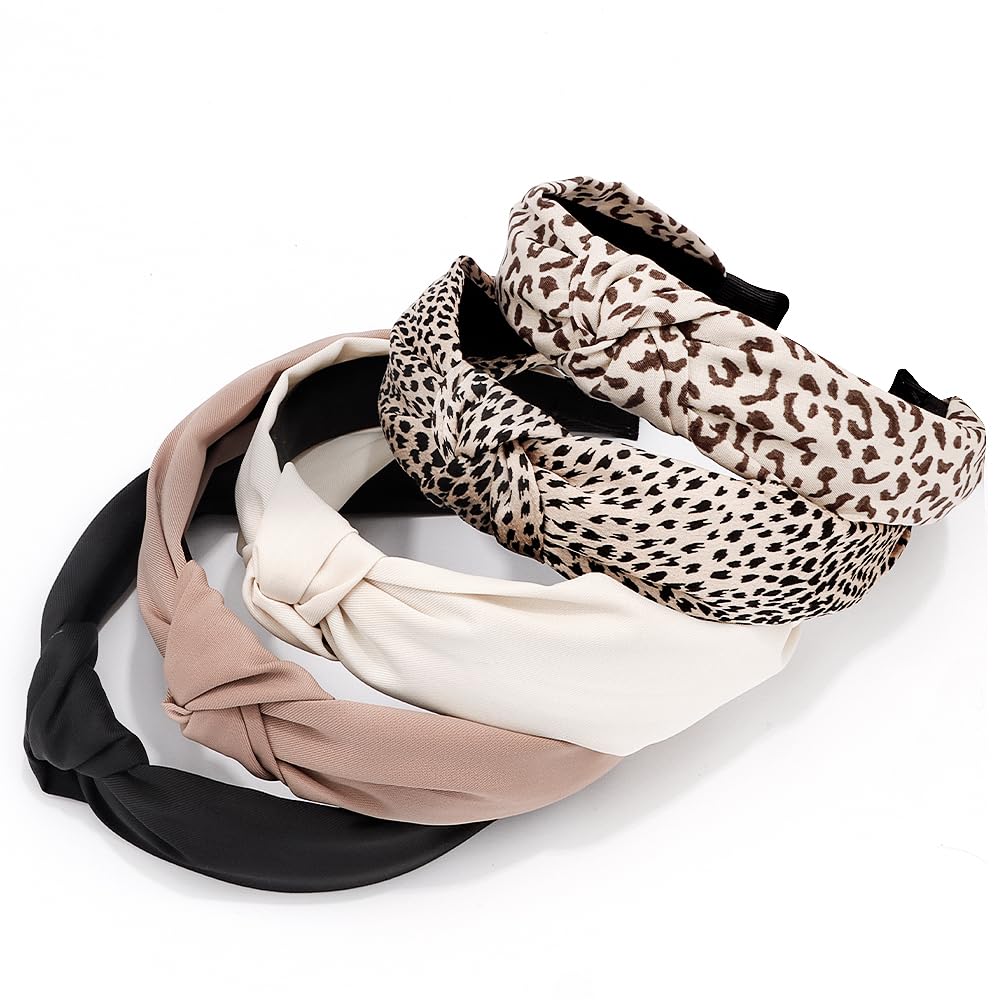 AHONEY headbands styled with outfits showing wearable fashion choices