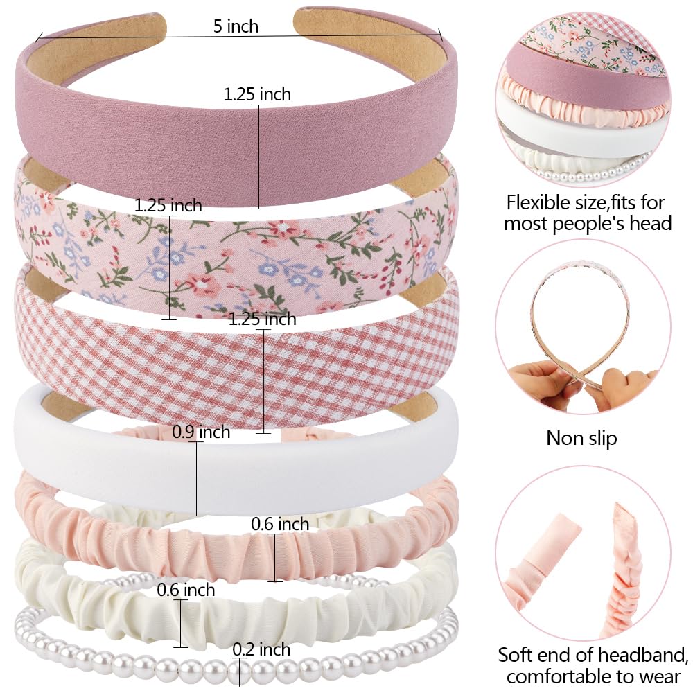 AHONEY pearl-embellished headband detail adding subtle sparkle to outfits