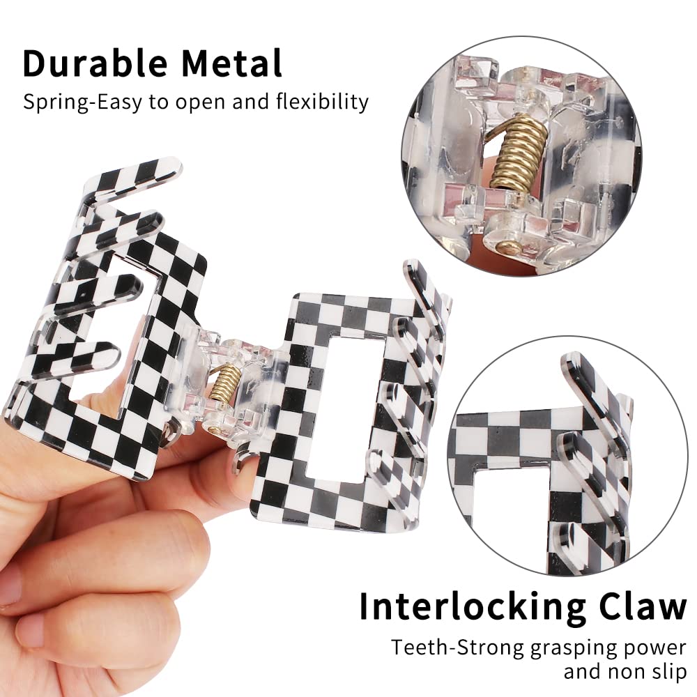 AHONEY side profile of clip open, highlighting spring mechanism for reliable clamp