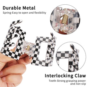 AHONEY side profile of clip open, highlighting spring mechanism for reliable clamp