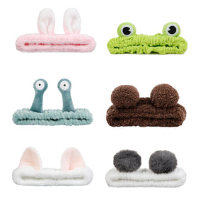AIBFRID front packaging showing six cute animal ear headbands for easy selection
