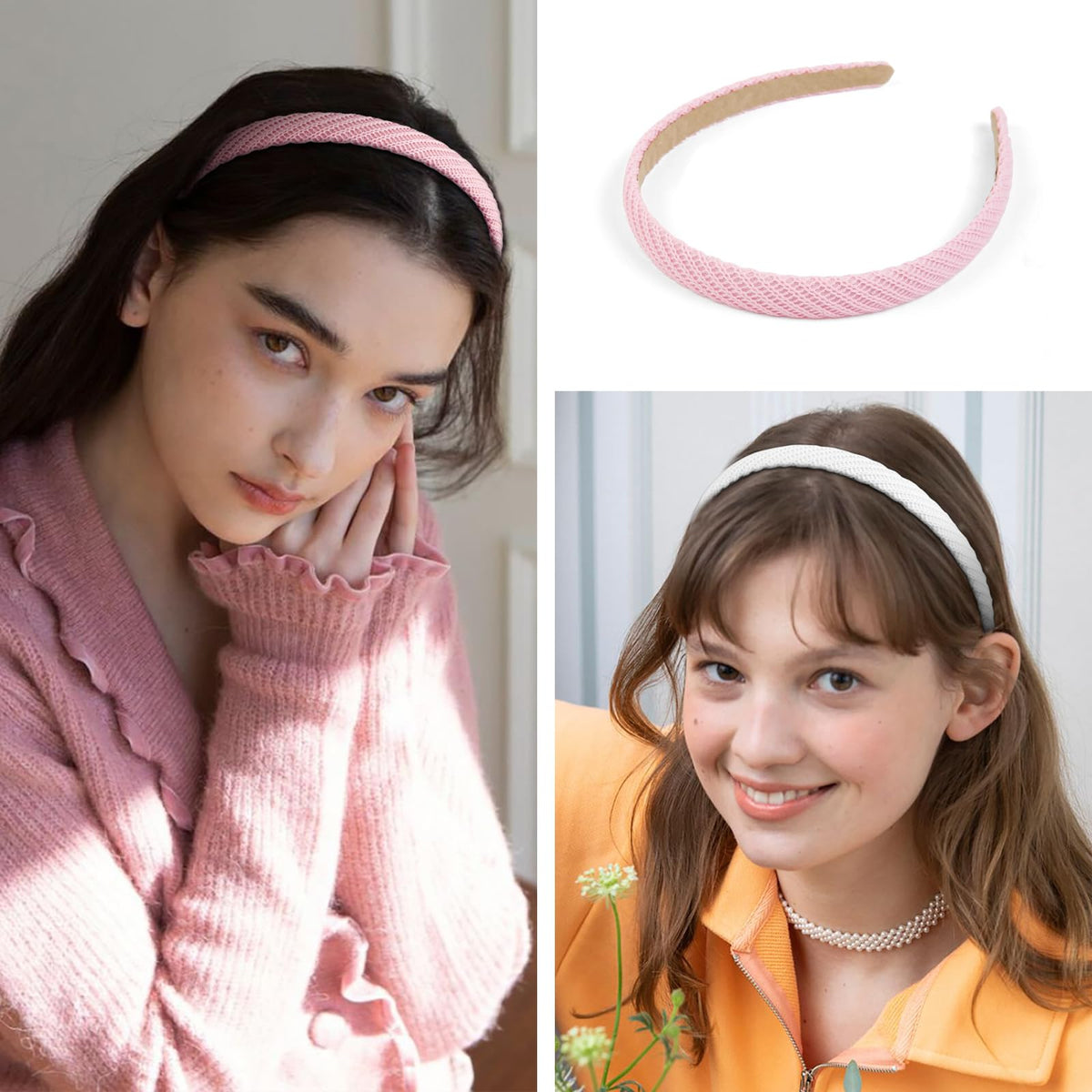 AIBFRID headband in hand showing slim profile and travel-friendly benefit