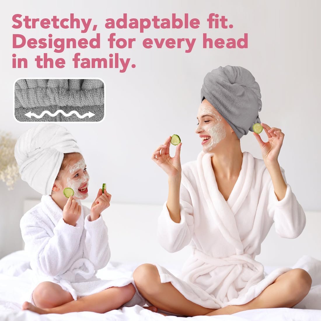 AIDEA close-up microfiber texture highlighting fast absorbency and softness