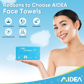 AIDEA size comparison with hand demonstrating extra-large coverage