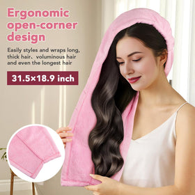 AIDEA wide-tail flat lay showing full 31.5×18.9 inch wrap and fit