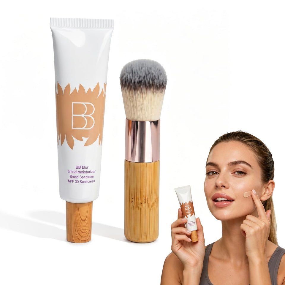 Aigomc front packaging bottle showing label and SPF 30 for clear sunscreen coverage