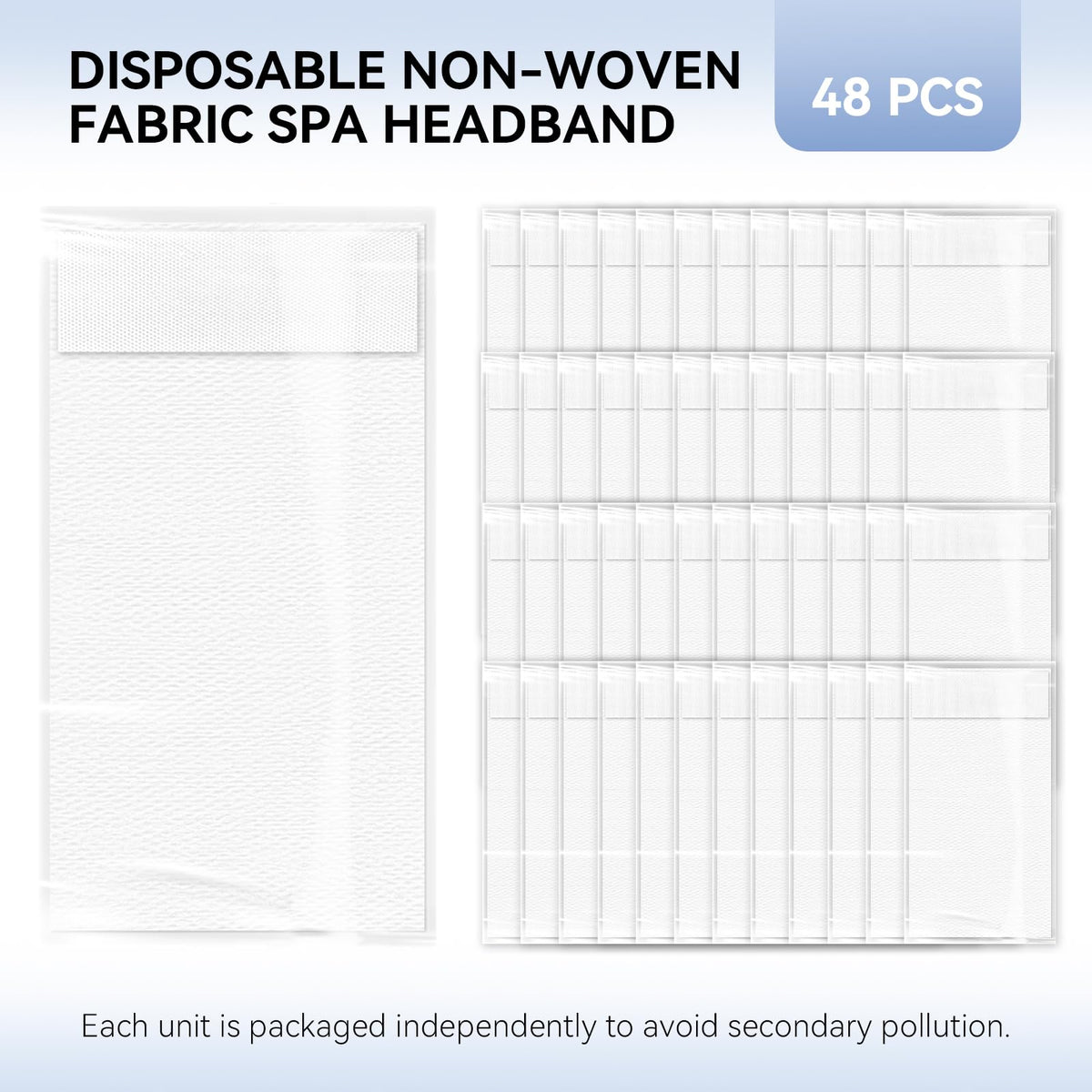 AIHOPESTO close-up of non-woven material showing soft breathable comfort