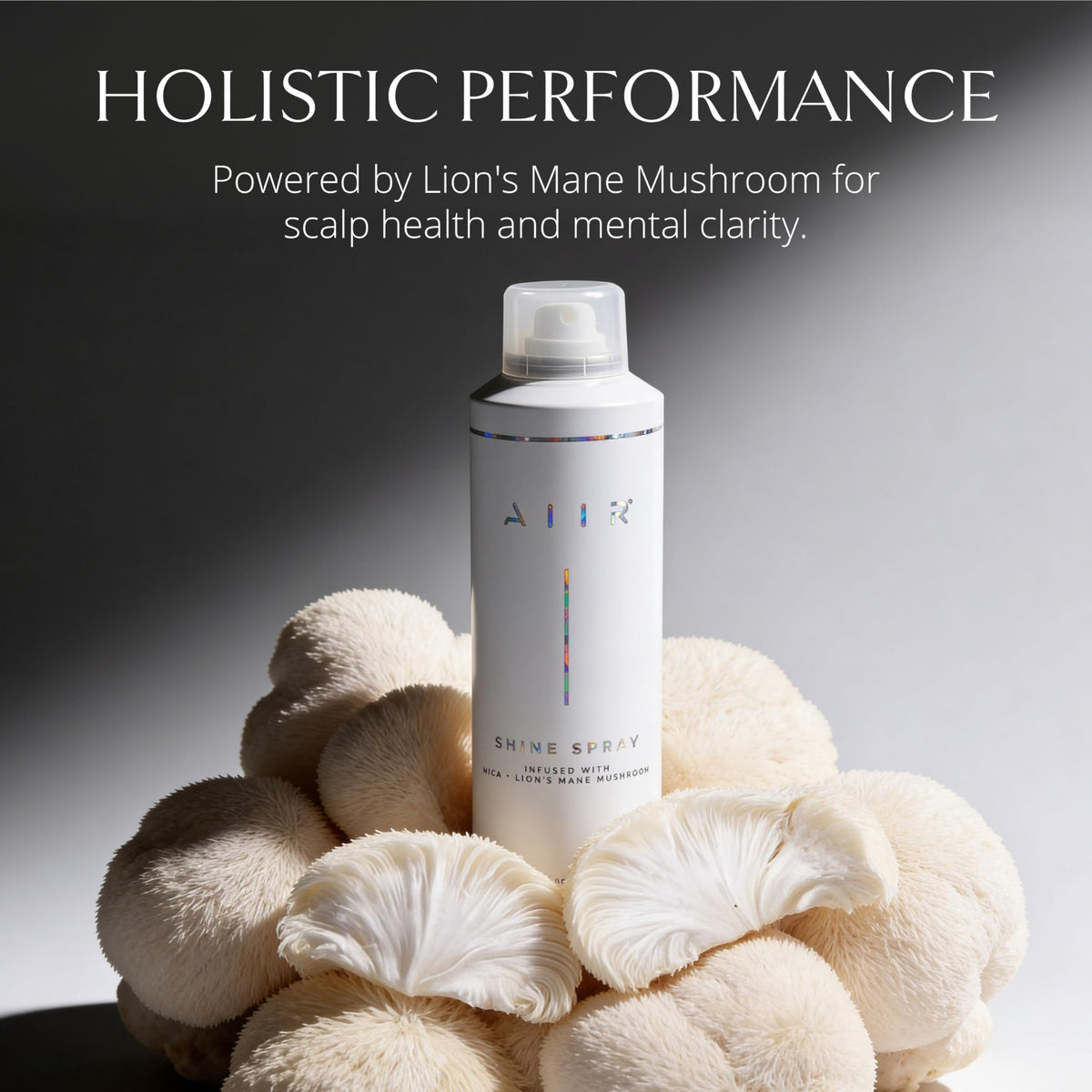 AIIR on curly hair refreshed with enhanced shine and reduced frizz