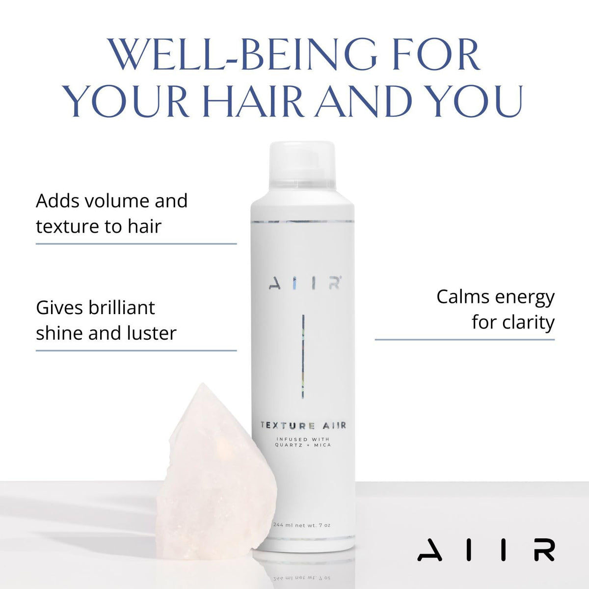 AIIR spray nozzle detail demonstrating even mist and precise application benefit