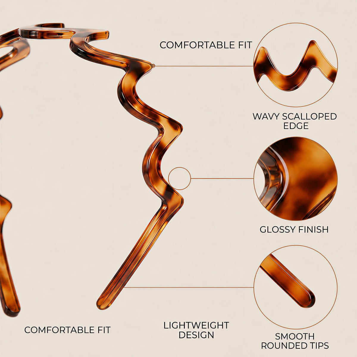 aikkmzy side profile worn by model demonstrating comfortable all-day fit