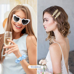 Aileam clips on card layout displaying two glitter clips per gift card