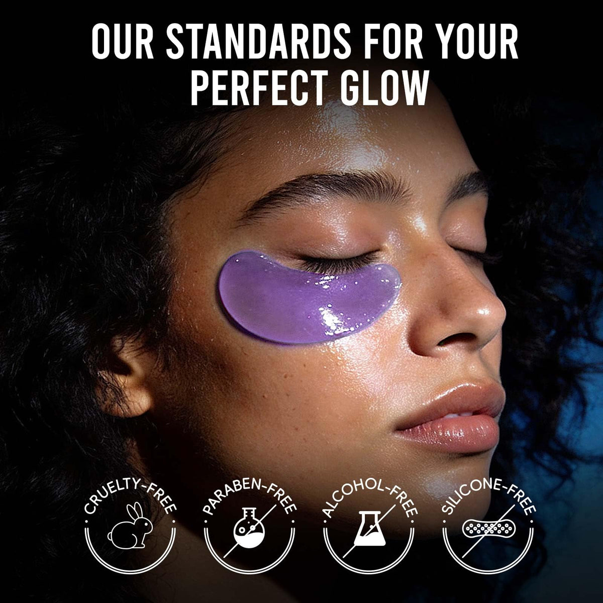 AILEORY botanical and ceramide ingredient display showing soothing hydration benefit