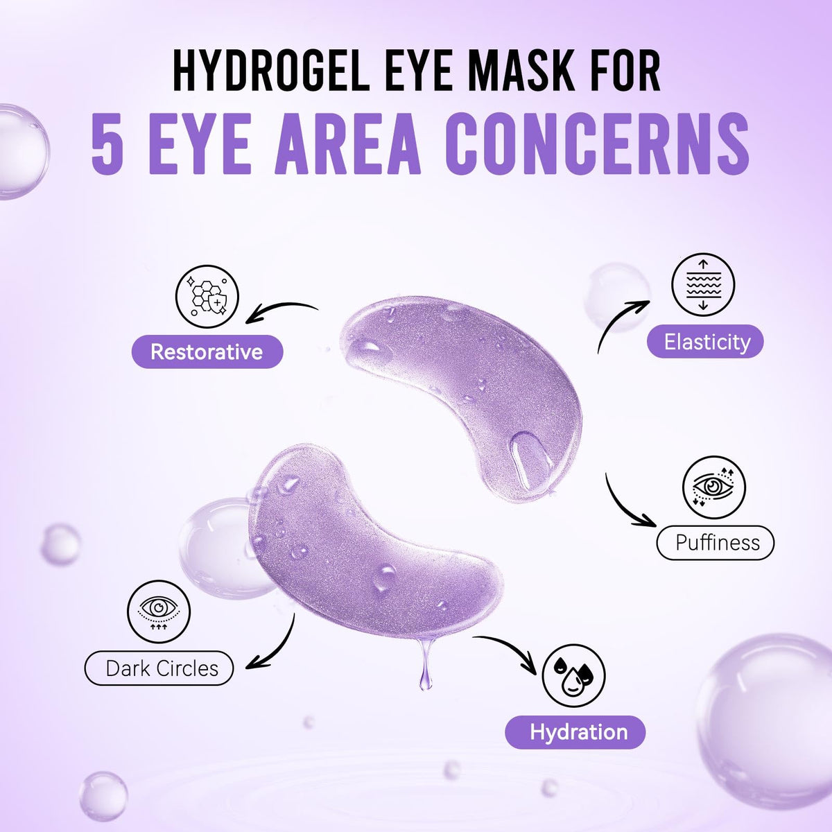 AILEORY close-up of hydrogel patch texture highlighting cooling, adhesion benefit