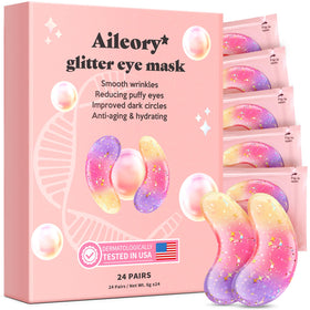 AILEORY packaging front view showing 24 pairs and gift-ready presentation