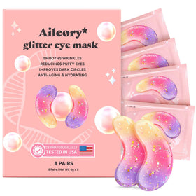 AILEORY front packaging showing eight pairs and brand benefit hydration