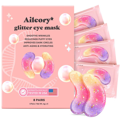 AILEORY front packaging showing eight pairs and brand benefit hydration