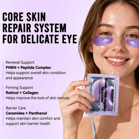 AILEORY jar with PDRN and retinol visuals showing targeted restorative support