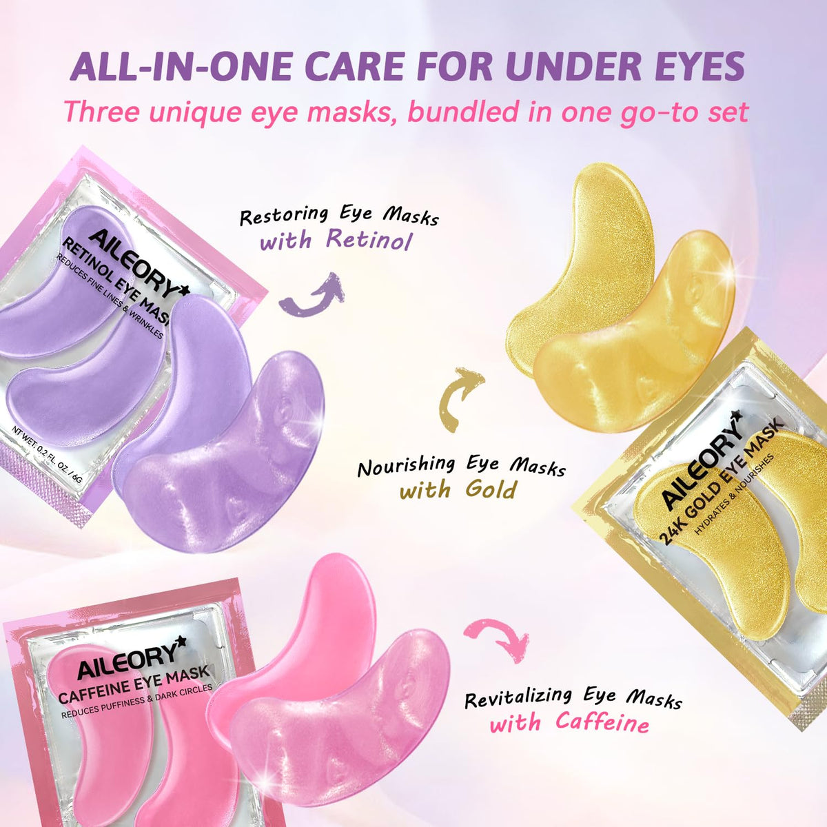 AILEORY retinol patch close-up demonstrating smooth texture and firming benefit