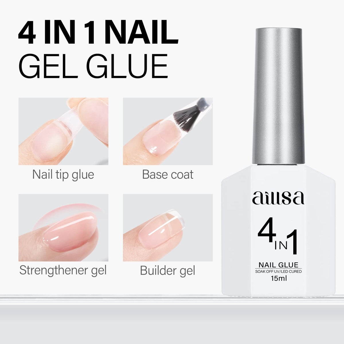 AILLSA close-up of built-in brush applicator for precise control