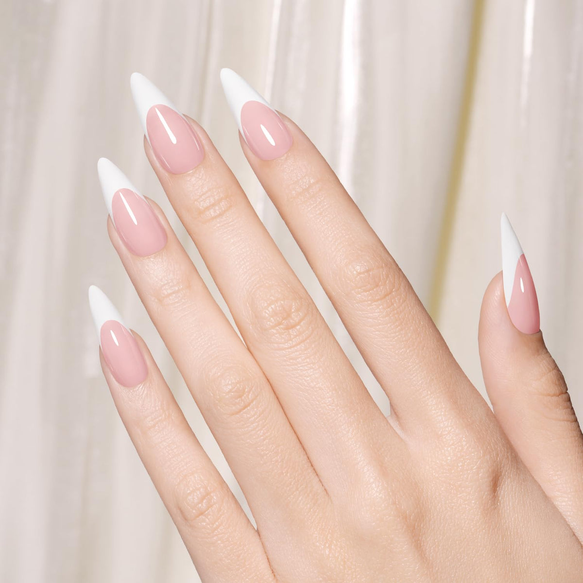 AILLSA detailed view of thickened front edge for stronger nails