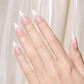 AILLSA detailed view of thickened front edge for stronger nails