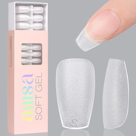 AILLSA front box display showcasing 450 matte coffin nail tips and gift packaging benefit