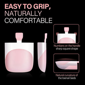 AILLSA 150-piece set arranged by size provides reliable fit options