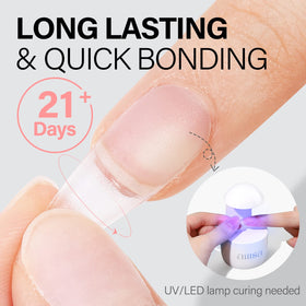 AILLSA clear gel texture showing smooth viscosity for even coats