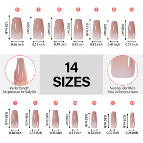 AILLSA scale comparison with coin illustrating true tip size