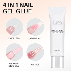AILLSA gel texture on spatula showing smooth bubble-free application