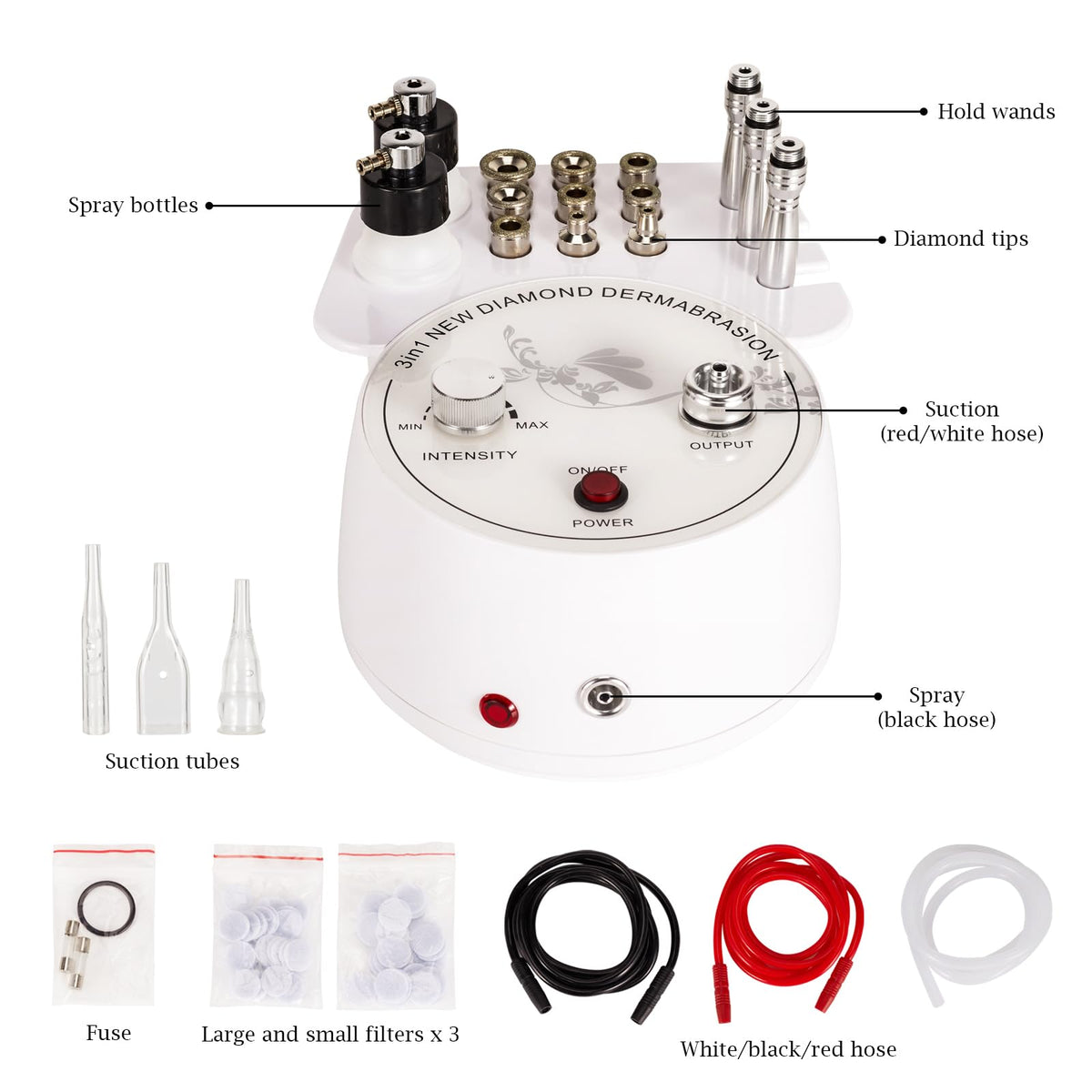 AIMENGXI control knobs and label close-up for stable performance benefit