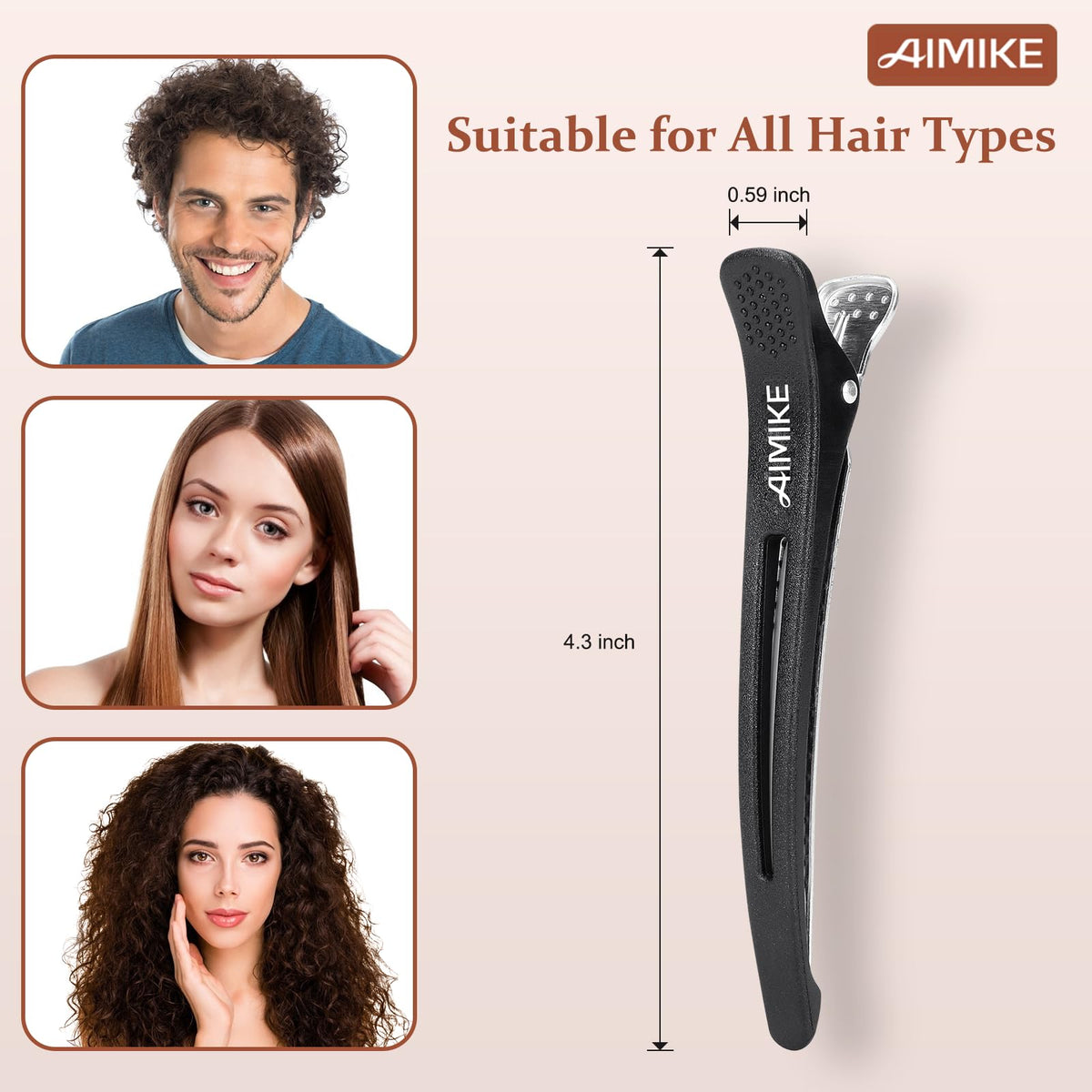 AIMIKE close-up of silicone band demonstrating slip-resistant grip