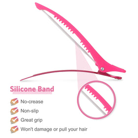 AIMIKE tiny teeth detail securing hair for tangle-free styling