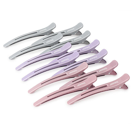 AIMIKE front view of clip set showing matte finish and Morandi color benefit hold