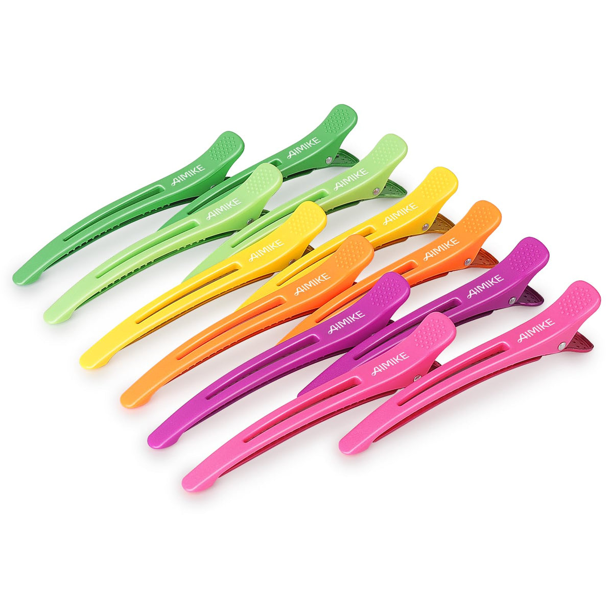 AIMIKE front packaging view showing neon clips and kit convenience