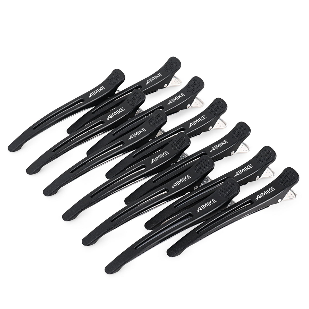 AIMIKE front view pack of 12 clips showing organized set and value
