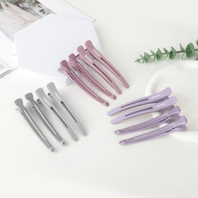 AIMIKE clips arranged on bathroom counter showing everyday styling convenience