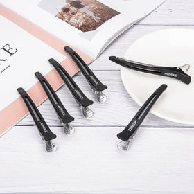 AIMIKE clips on bathroom vanity in use during makeup routine