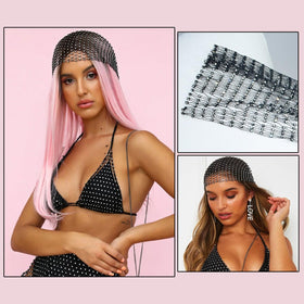 Ainvhh on model at nightclub adding glittery detail and performance-ready style